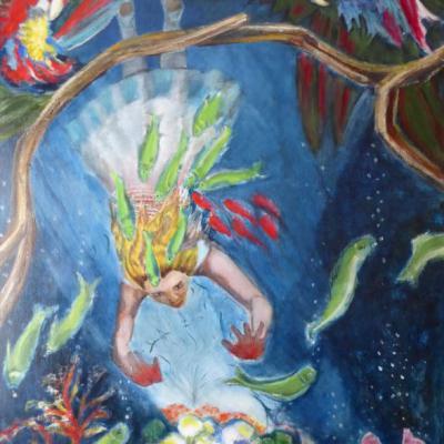 LARMES DE FOND 130X98