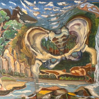 LE BASSIN BERCEAU 70X100